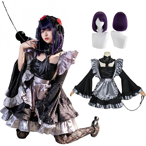 Amazon.co.jp: [NOKIJP] 着せ恋 喜多川海夢 コスプレ メイド 黒江雫